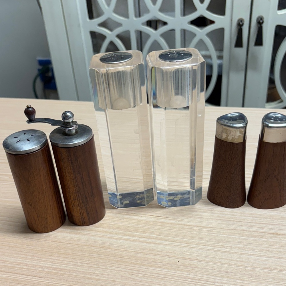 Vintage Salt and Pepper Shaker Set